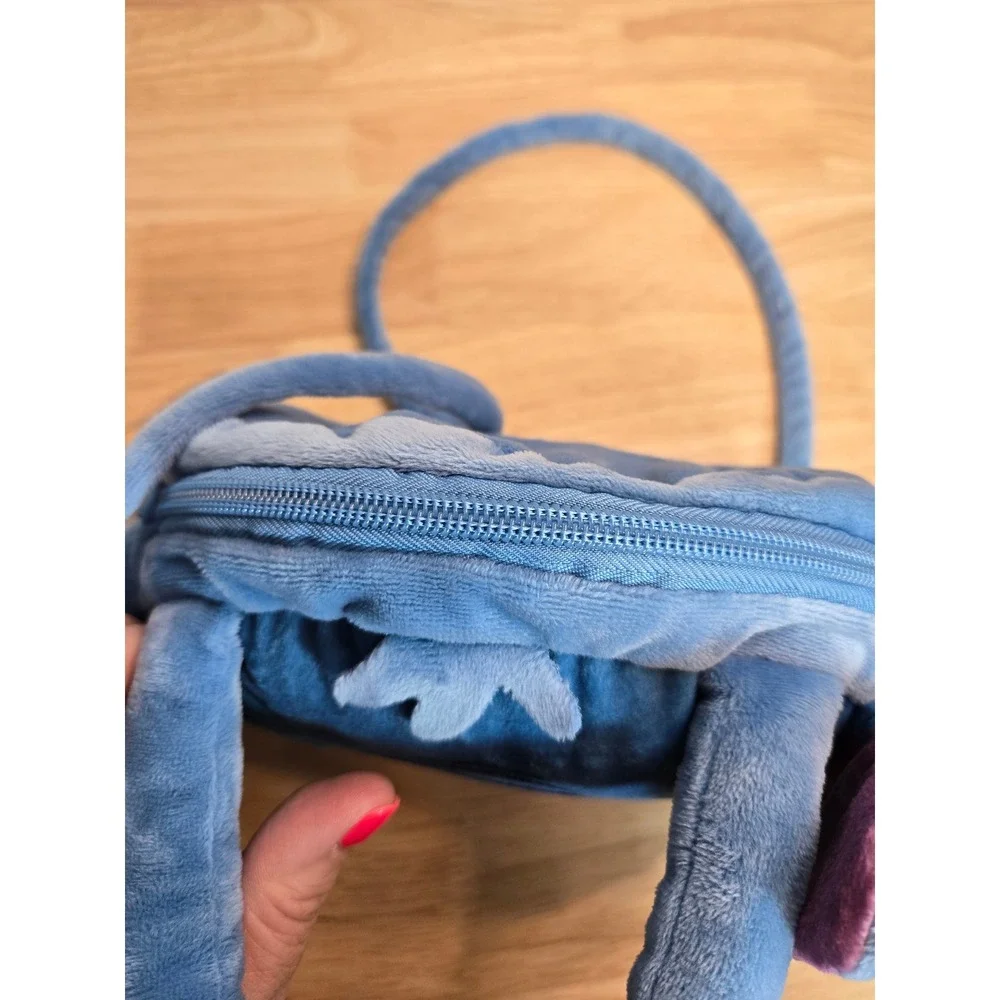 Disney Stitch Plush Crossbody Bag Blue Lilo & Stitch Shoulder Purse Hobby Lobby
